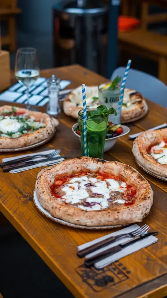 Award winning pizza restaurant 60 seconds to napoli
